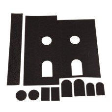 Intumescent Pads Pack for DIN Sashlock Self-Adhesive 0.8 mm thick