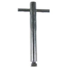 Captive Tee Key for Captive Key Rim Budget Lock Steel Zinc plated