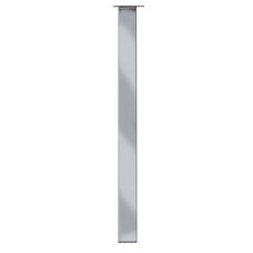 Table Leg Square 710 mm High 50 x 50 mm Chrome (New number for 635.06-0027)