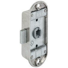 Espagnolette Lock Piccolo Nova Case Backset 15 or 25 mm with Aperture for 7 mm Square Spindle Without lock rosette Matt nickel plated left hand