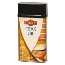 Teak Oil with UV Filters Size 1 Litre for Wood Care Liberon Size 1 litre