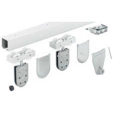 Fitting Set for Sliding Glass Interior Doors Hawa-Junior 120/GP Top hung system For 1 door