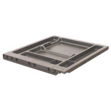 Stationery Tray for Variant C + For office supplies Black RAL 9011 finish