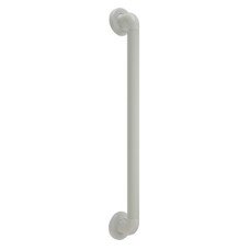 Straight Grab Rail with Fluted Grip Nyma Pro Length 305 mm white finish