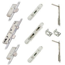 please look Brass bolts zinc plated steel forend