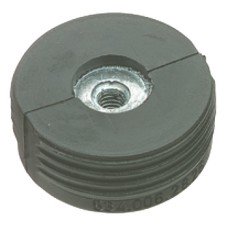 Drawer Front Adjuster Fits into Ø 25 mm Hole Black