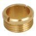 Sleeve for Rim/Mortice Budget Lock Brass Startec For recess mounting Bright