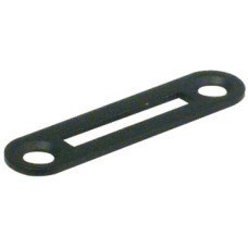 Striking Plate for Lever Lock Cylinders Black steel