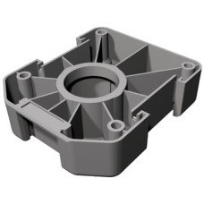 Plinth Foot Top Section for Häfele AXILO™ 78 Plinth System Plastic Black