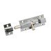 Barrel Bolt for Screw Fixing Brass Length 60 mm chrome plated