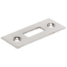 Striking Plate for Profile Rod Extending Rod Lock Polished nickel plated
