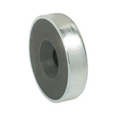 Flat Magnet Pull 3.6 kg for Screw Fixing for Metal Cabinets Galvanized steel case