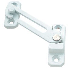 Restrictor Concealed for Side or Top Hung Windows Stainless Steel and Zinc Alloy Left hand long arm white