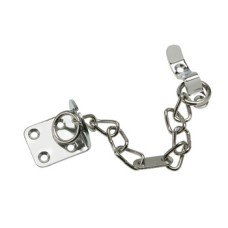 Door Chain Brass Polished chrome