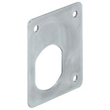 Anti-Twist Washer for Cylinder Cam Locks Steel Galvanized with aperture pattern 19.7 x 17.5 mm
