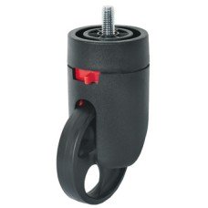 Swivel Castor for Assembly of Rondella Table Leg or for Bespoke Design With brake for wheel and guide movement For Ø 60 mm tube load capacity 150 kg