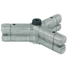 Y-Joint 90° Fixed For IDEA 300 and 400 desking systems Black finish
