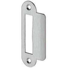 Strike Plate Flanged Stainless steel Satin