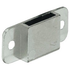 Closed Bar Guide for Surface or Recess Mounting Matt nickel plated