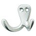Coat Hook Aluminium 22-34 x 32-48 mm Double Height 48 mm depth 34 mm