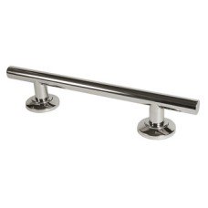 Straight Grab Rail Length 335-900 mm Nyma Style Length 480 mm hole centres 303 mm polished stainless steel