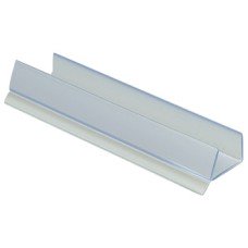 Plinth Sealing Strip for 15-16 mm Thick Plinth Panels 3025 mm Length Transparent plastic