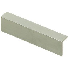Headrail Cubicle Fittings for 17-21 mm Board Partitions Aluminium Black polyester powder coated finish