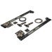 Pivot Sliding Door Runners for Cabinet Doors Accuride 1432 For vertical use Installed length 608mm extension length 496 mm