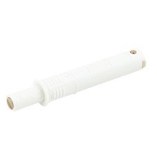 Push Door Catch Concealed or Surface Mounted Short Version with Magnet K Push Tech White