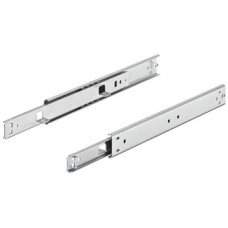 Ball Bearing Drawer Runners Single Extension Accuride 2002 Two way travel Installed length 305 mm load capacity 35 kg bright zinc plated