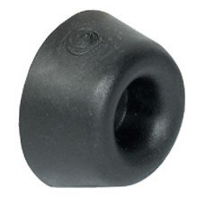 Additional Rubber Buffer for Sliding Interior Doors Hawa-Junior 40/GP Top hung system Black finish