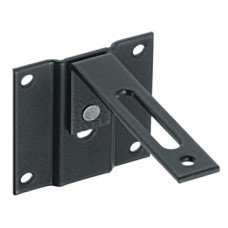 Securing Fitting for Folding Cabinet Doors Hawa-Multifold 30/W Steel Black powdered coated finish