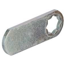 Locking cam straight for Symo cam lock 48 x 15 mm