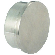 Flat End Cap Bar Railing System For Ø 38-51 mm tubes Ø 38 mm satin stainless steel finish