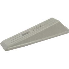 Door Wedge 138 x 43 x 26 mm Rubber Grey