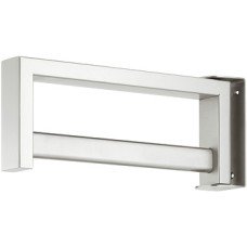 Wardrobe Rail Length 317 mm Stainless Steel Brushed matt finish