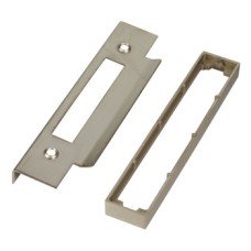 Modular Rebate Set for Horizontal Mortice Locks Size 13 mm gold anodised
