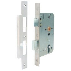 Sashlock Case Mortice Cylinder Square Forend Case Size 92 mm Startec Backset 60 mm case size 92 mm satin stainless steel