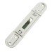 3 Point Deadbolt 35 mm with Lock Unit Centre Keep and Top/Bottom Keep Brass bolts zinc plated steel forend