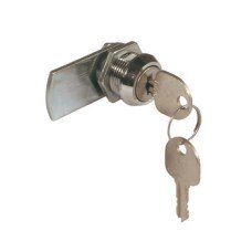 Cylinder Cam Lock for Metal Furniture with Straight Cam and Nut Closure direction 180° 1 (2-8) length 13.0 mm random key changes