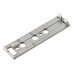 Push Catch for Standard Concealed Hinges and Drawers Steel and Plastic Steel finish