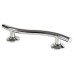 Grab Rail Curved Length 355-620 mm Nyma Style Length 355 mm hole centres 203 mm