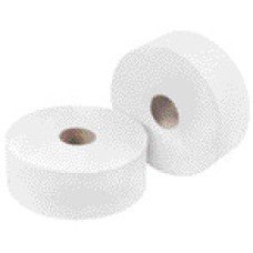 Toilet Roll Set Mini Jumbo 2.25” core 2 ply white paper