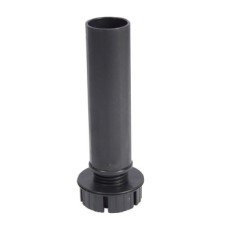 Foot and Shaft Section for 100 to 150 mm Plinth Heights Plastic 100 mm height - Black - (New number for 637.65-0011)