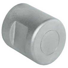 Fixed adapter handle Symo length 30 mm mass manufacture for combination with rotary handles where a uniform drilling pattern for rotary handle and fixed adapter knob is required With cover cap without rings