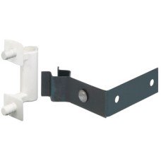 Spring Catch for Screw Fixing and Press Fitting Steel and Nylon For butt mounted plinth panel Spring catch with counterpiece