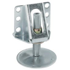 Plinth Adjusting Fitting Partition Adjuster with Bracket Steel 25 mm adjustment Load capacity 200 kg