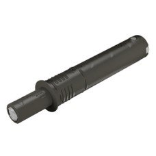 Push Door Catch Concealed or Surface Mounted Short Version with Magnet K Push Tech Anthracite