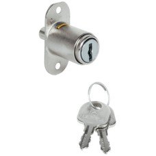 Push Button Cylinder Lock Ø 18 mm Keyed Alike Keyed alike: key change FH3
