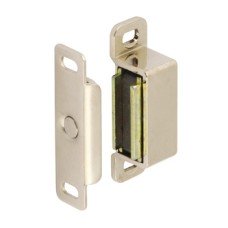 Magnetic Catch Pull 6.0 kg for Screw Fixing Electro brassed